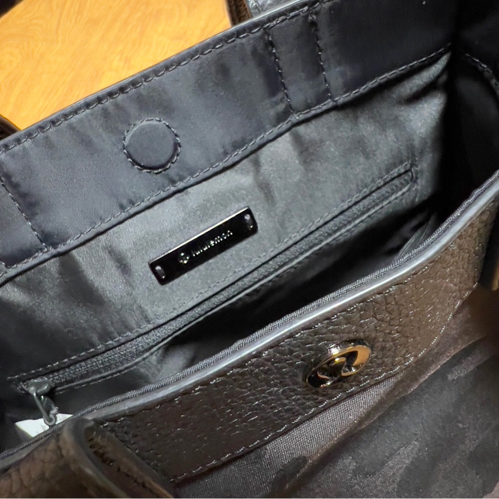 Lululemon Now and Always Mini Tote Jacquard Camo Obsidian/Black Crossbody Bag - Picture 6 of 12